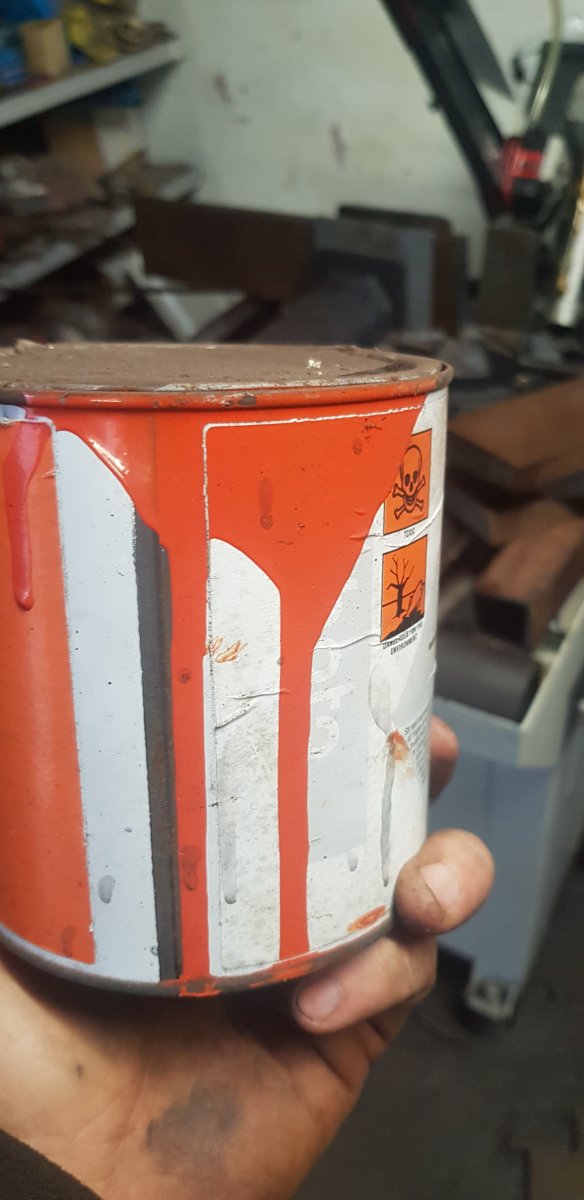 Industrial Tools Kubota KX3 Orange Excavator Paint High Endurance