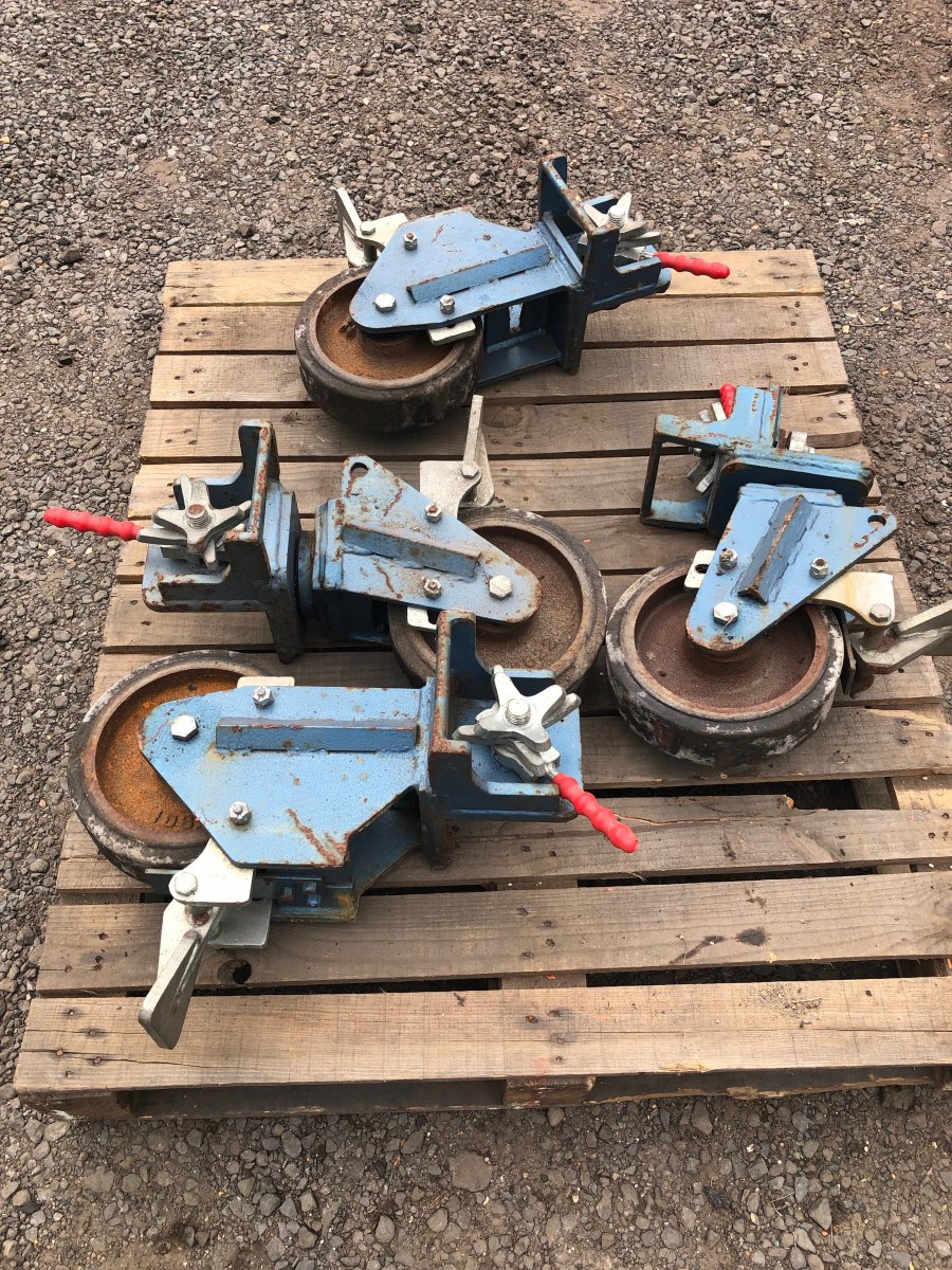 Wheels For Moving Iso Containers 2 Pack) 8