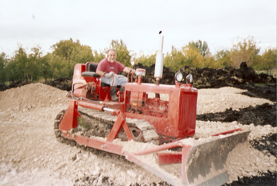 St. Andrews, MB 2004 Ken Palson Enterprises. Topsoil stripping for a new house (3).jpg