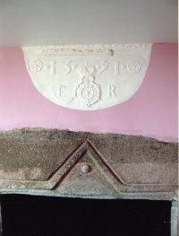 Cholwichtown Farm Plaster Freeze AD 1591 Above  Upstairs Fireplace.jpg