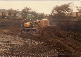Open cast coal site Nr Mertye-Tydal,Wales White's plant Hire 1976 pic1.jpg